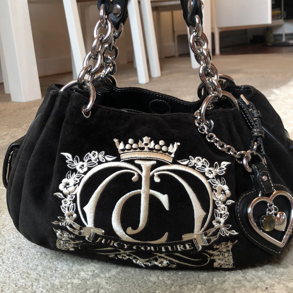 Black Juicy Couture small handbag